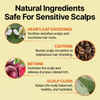 Hair Growth Serum with Massage Brush Applicator – Thickening & Hair Regrowth Scalp Treatment for Fuller, Stronger Hair