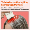 Hair Growth Serum with Massage Brush Applicator – Thickening & Hair Regrowth Scalp Treatment for Fuller, Stronger Hair